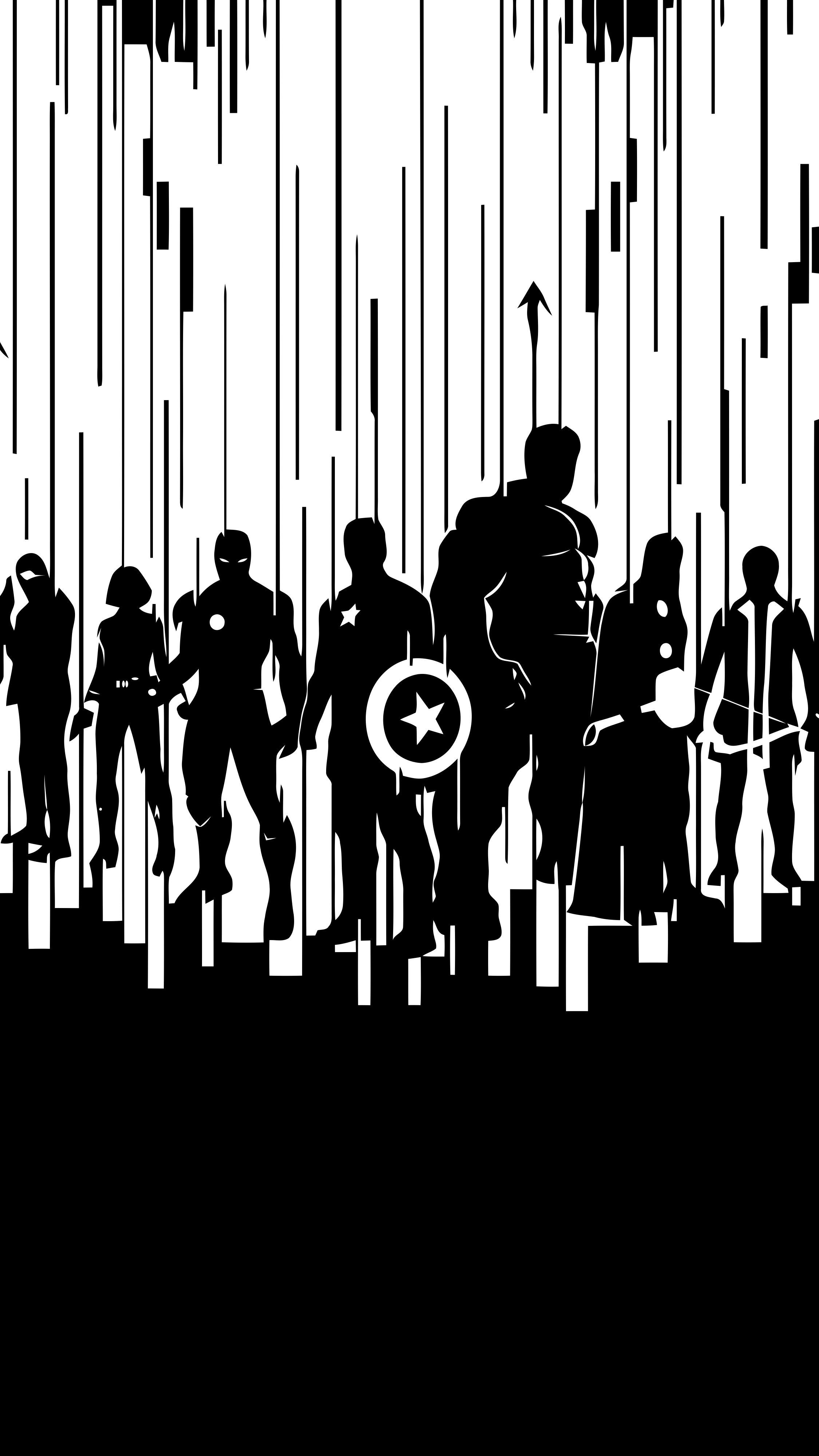 Avengers P3 5 Simple Silhouette Cutting Svg Files Free Vectors